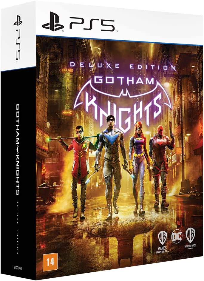 Gotham Knights Deluxe Edition – PS5 - ZEUS GAMES - A única loja Gamer de BH!