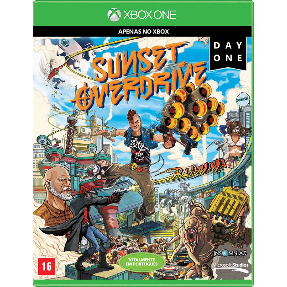 Sunset Overdrive - Day One - Xbox One - ZEUS GAMES - A única loja