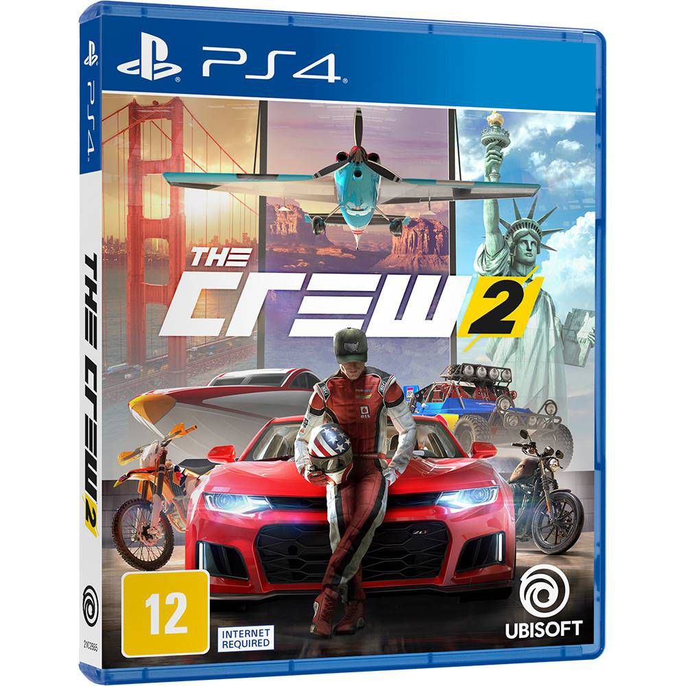 The Crew 2 (Seminovo) - PS4 - ZEUS GAMES - A única loja Gamer de BH!