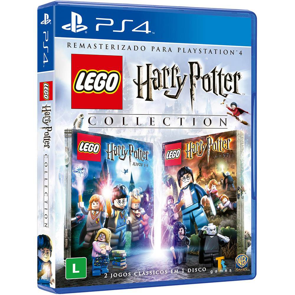 Jogo Lego Marvel Collection + Jogo Lego Harry Potter Collection PS4 -  Incolor