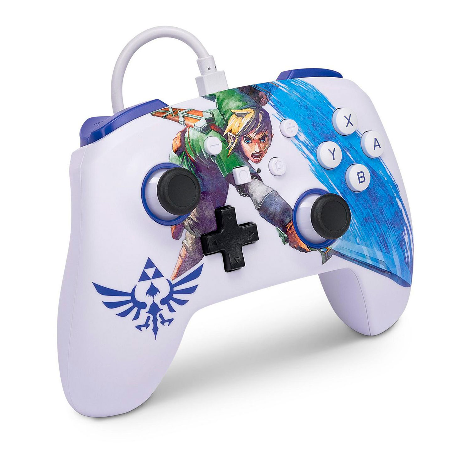 Controle Power A com fio Zelda Sword + Case Switch - Nintendo