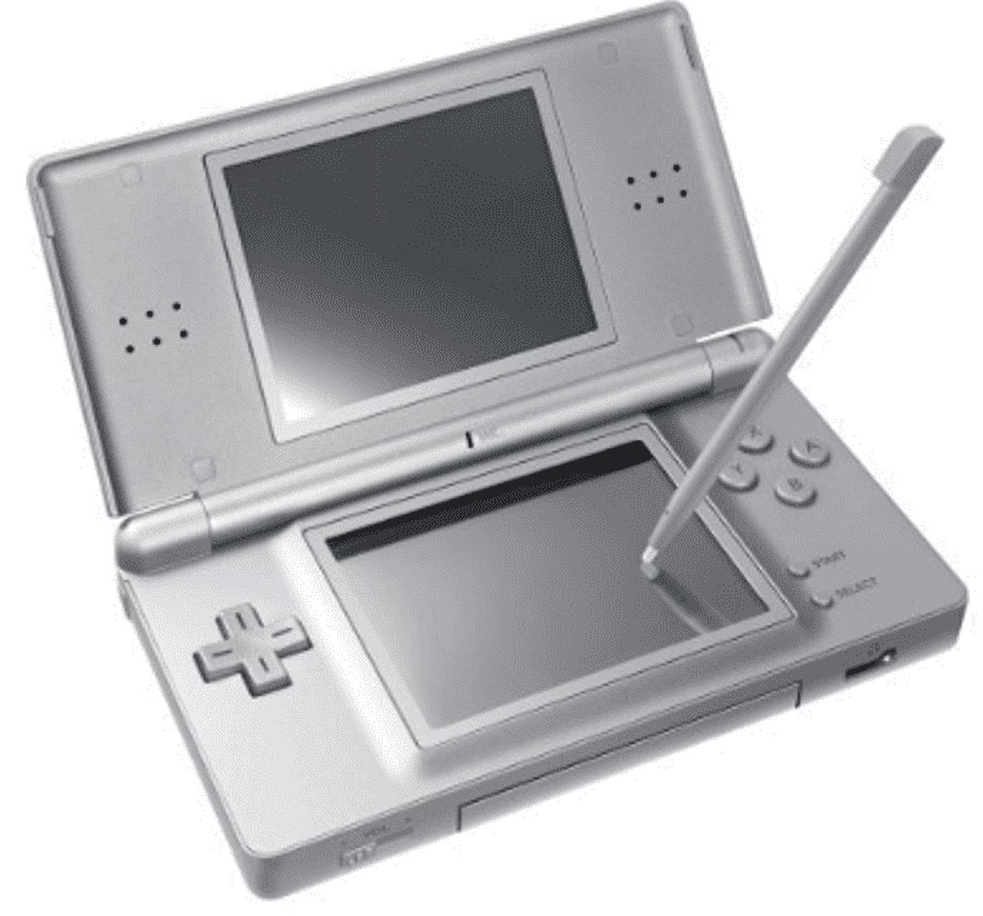 Console Nintendo DS Lite Cinza Metálico Metallic Silver Gray