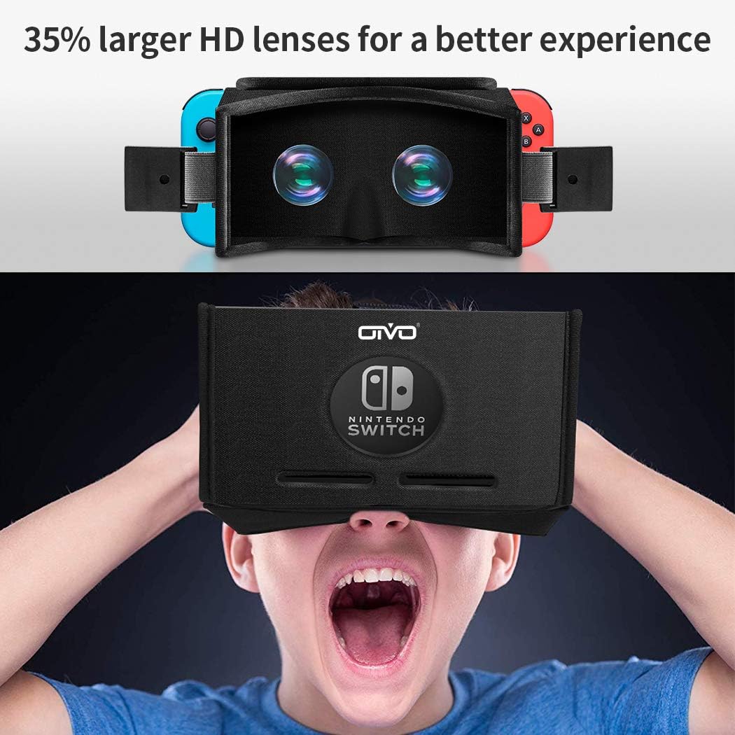 Óculos Vr 3d Realidade Virtual (Seminovo) - Nintendo Switch - ZEUS