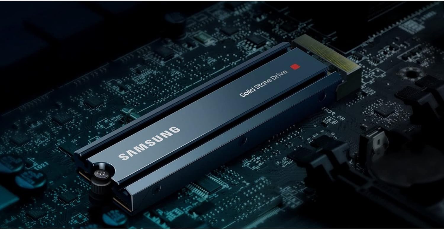 SSD NVMe M.2 SAMSUNG SSD 980 PRO 1 TB Com Dissipador de Calor