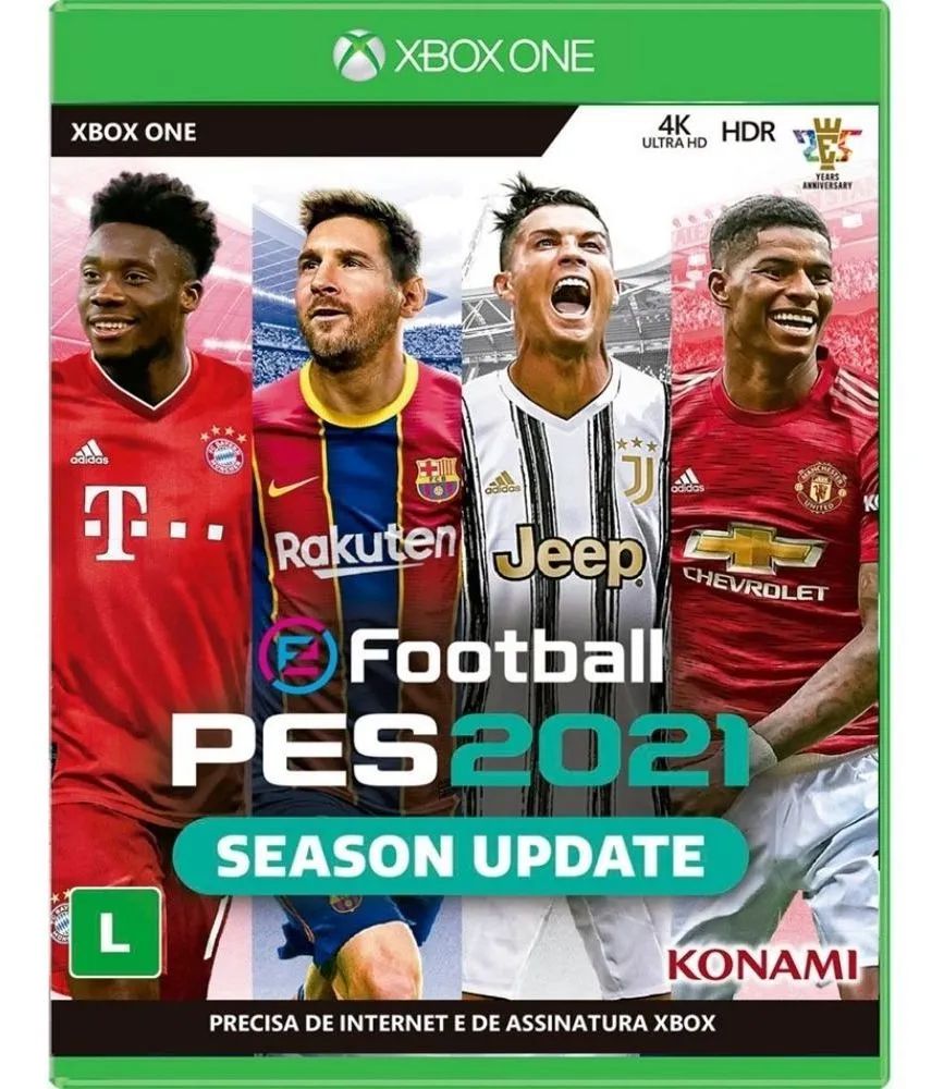 PES 21 (Seminovo) - Xbox One - ZEUS GAMES - A única loja Gamer de BH!