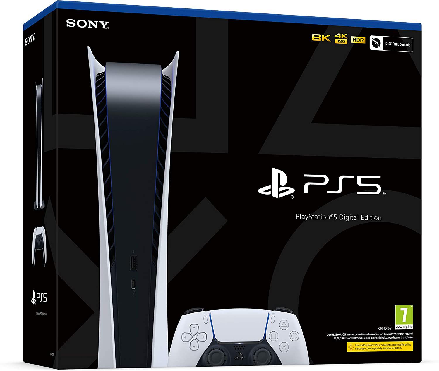 Conjunto de sistema de console de jogos PS5 Disc Edition – Plus