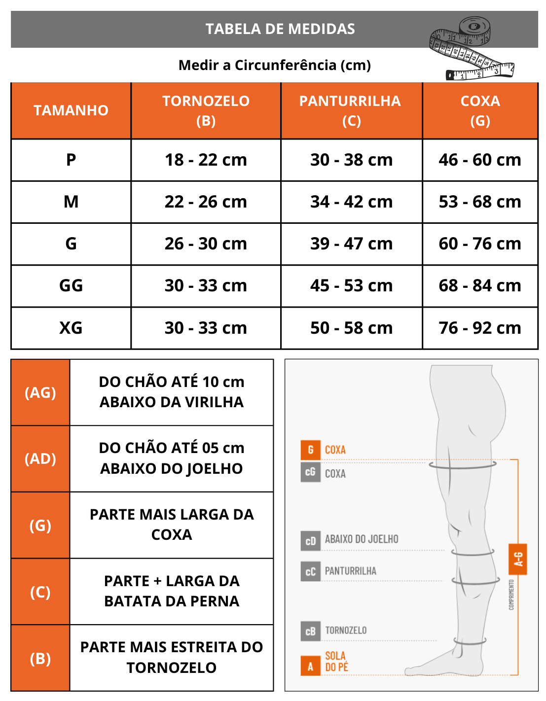 Meia Antitrombo Sigvaris 7/8 18-23 mmHg - Compre Aqui - Meias
