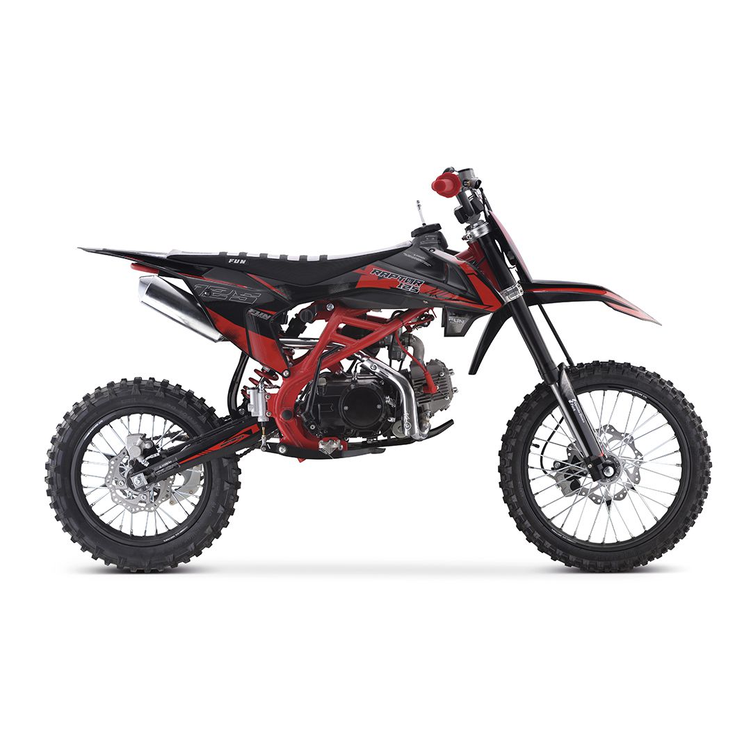 Mini Moto Cross Off Road Raptor 125cc Partida Eletrica - Thomas Parts