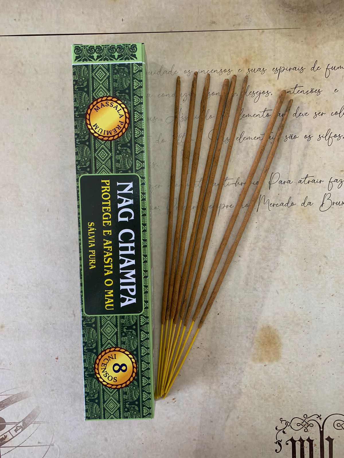 Incenso Nag Champa 'SALVIA BIANCA' – Wellness Bazaar