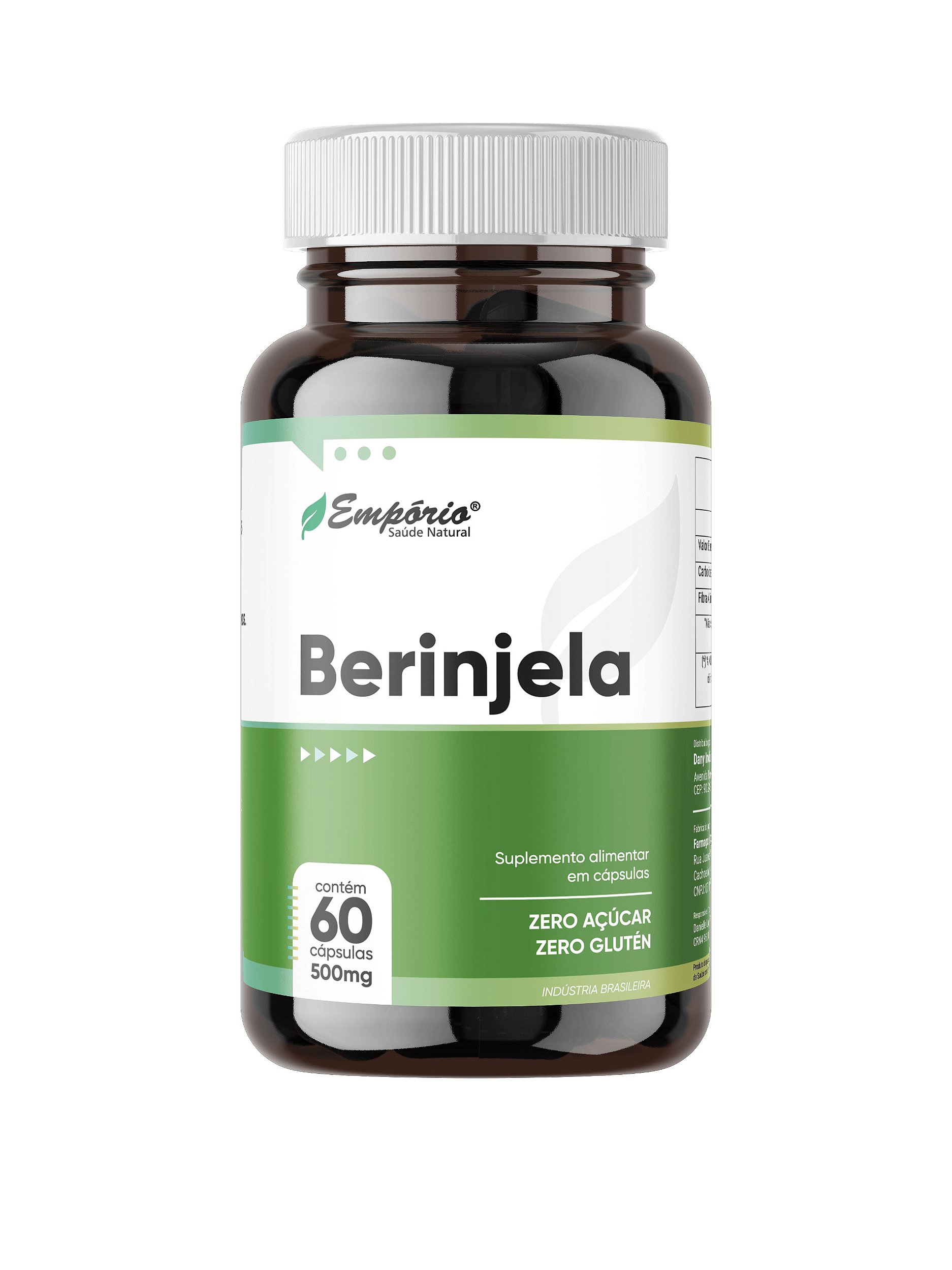 Berinjela 60 cápsulas (60 doses)