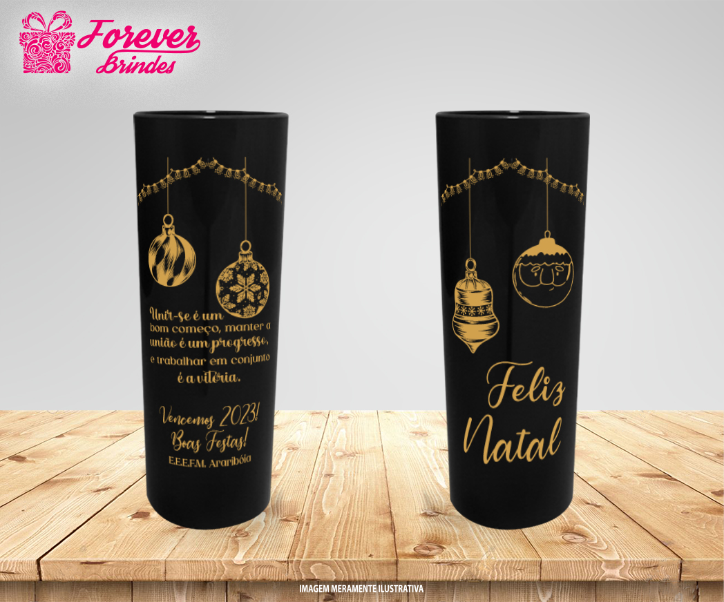 Copo Long Drink Natal Forever Brindes Copo Long Drink Natal Forever Brindes