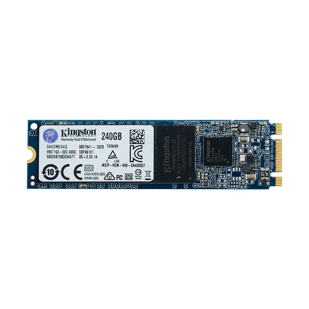 SSD M2 Kingston A400 240GB SA400M8/240G - Intervia Informática -  43-99867-4716 / Loja Informática - Pc Gamer - Assistência técnica