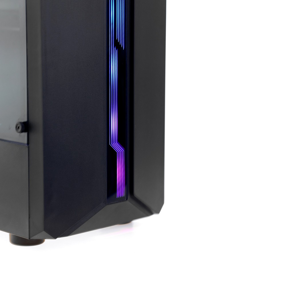 Gabinete Gamer RGB OCT HAKE c/ Cooler Traseiro Incluso - Intervia ...