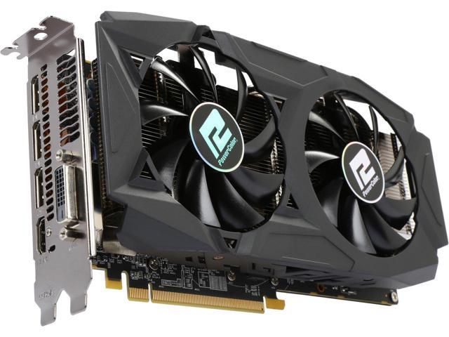 Placa de Vídeo PowerColor Radeon RX 580 Red Dragon 8GB AXRX 580 8GBD5 ...