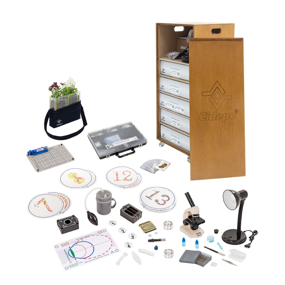 EXPLORA Microscopio Ottico Per Bambini – Kit Scientifico Da 10 Pezzi – Biologia E Cellule – Gioco Educativo Dai 6 Anni