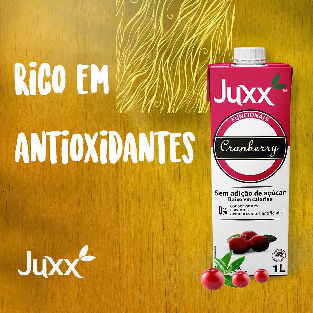 Suco De Cranberry Zero Litro Juxx Malagueta Produtos Naturais