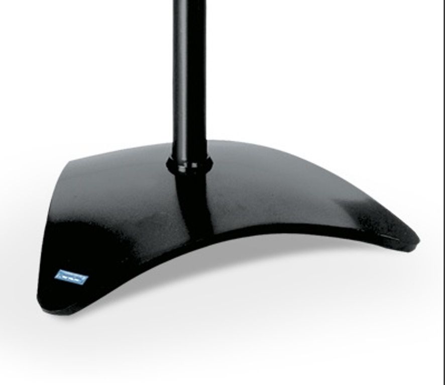 Pedestal para caixa acústica Airon TT Midi Black Par SAID Som e Imagem