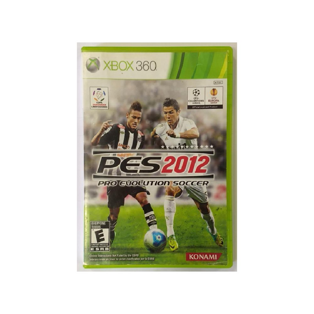 Jogo Pro Evolution Soccer 2012 (PES 2012) - Xbox 360 - Usado - Xplace Games  | Loja de games, vídeo game e assistência técnica Curitiba PS5, PS4, Xbox  One, PS3, Xbox 360, Nintendo Switch, 3DS