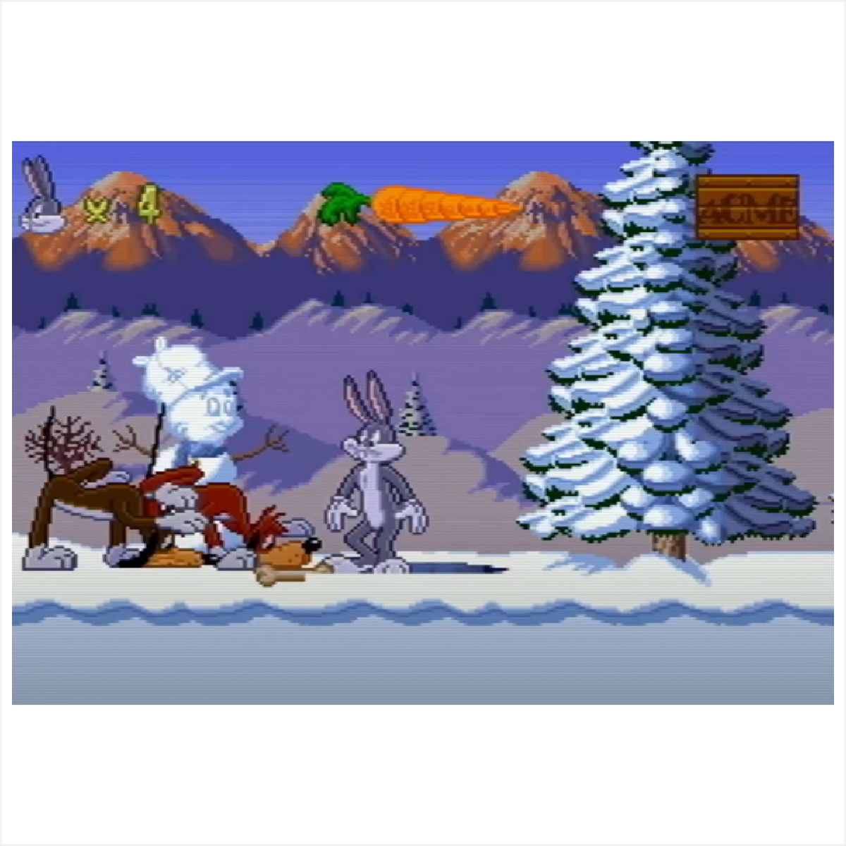 Jogo Bugs Bunny Rabbit Rampage (Similar) - SNES - Usado - Xplace Games ...