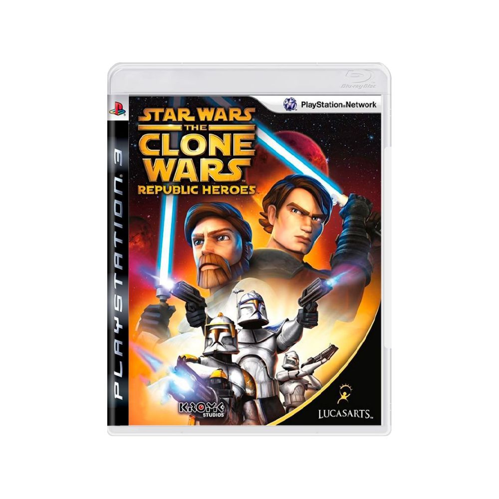 Jogo Star Wars The Clone Wars:Republic Heroes-PS3(PlayStation)-Usado -  Xplace Games | Loja de games, vídeo game e assistência técnica Curitiba  PS5, PS4, Xbox One, PS3, Xbox 360, Nintendo Switch, 3DS