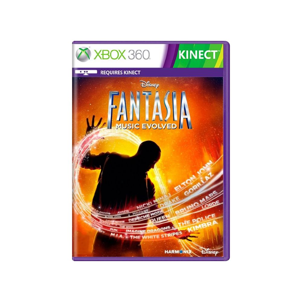 Jogo Disney Fantasia: Music Evolved - Xbox 360 - Usado - Xplace Games   Loja de games, vídeo game e assistência técnica Curitiba PS5, PS4, Xbox  One, PS3, Xbox 360, Nintendo Switch, 3DS