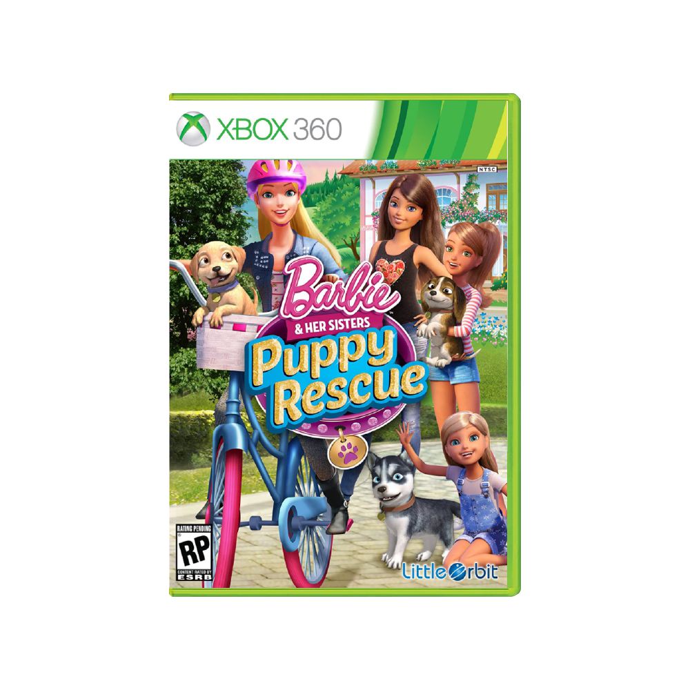Jogo Barbie and Her Sisters Puppy Rescue Xbox 360 Usado