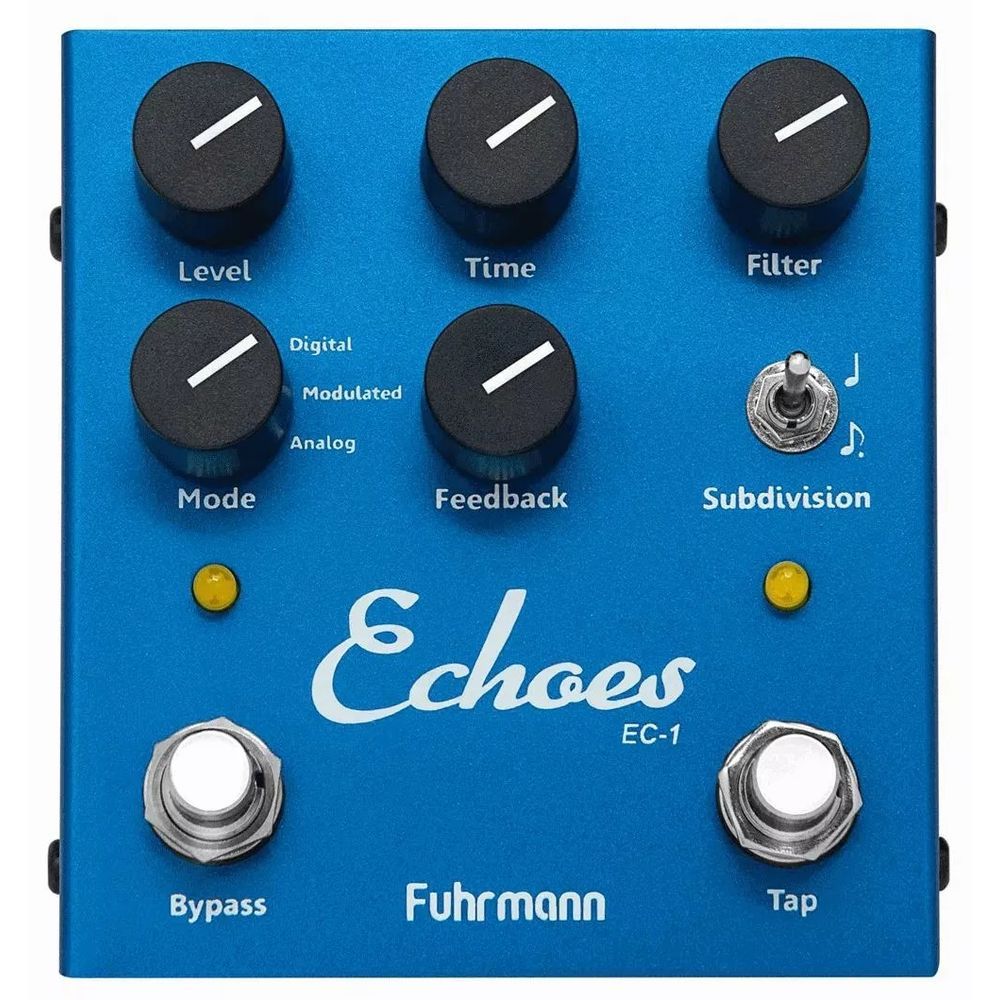 Kit 2 Pedal Guitarra Delay Analog Echo + Psico Vibe Fuhrmann :  : Brinquedos e Jogos