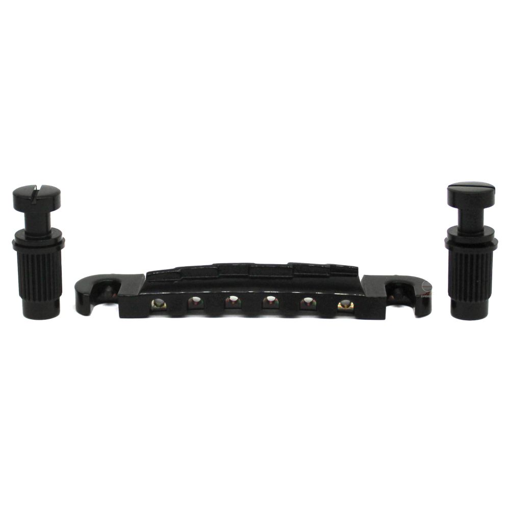 Ponte Wrap-Around Per Chitarre Tipo LP, SG, Junior | Cromo O Nero | Montaggio Semplice, Suono Classico - Foto 8