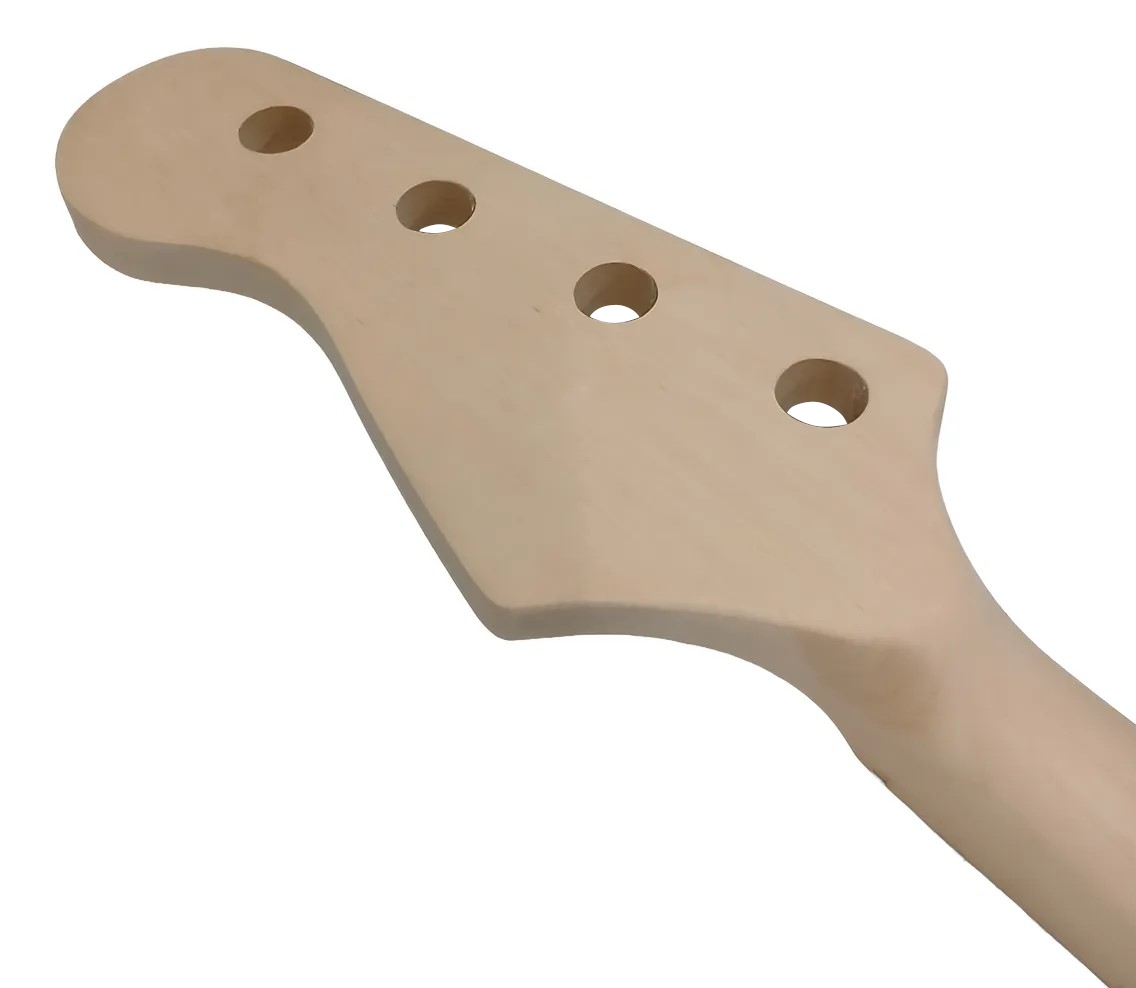 Braço baixo 4 cordas JB maple INLAY 70s sem Pintura MXP - Music ...