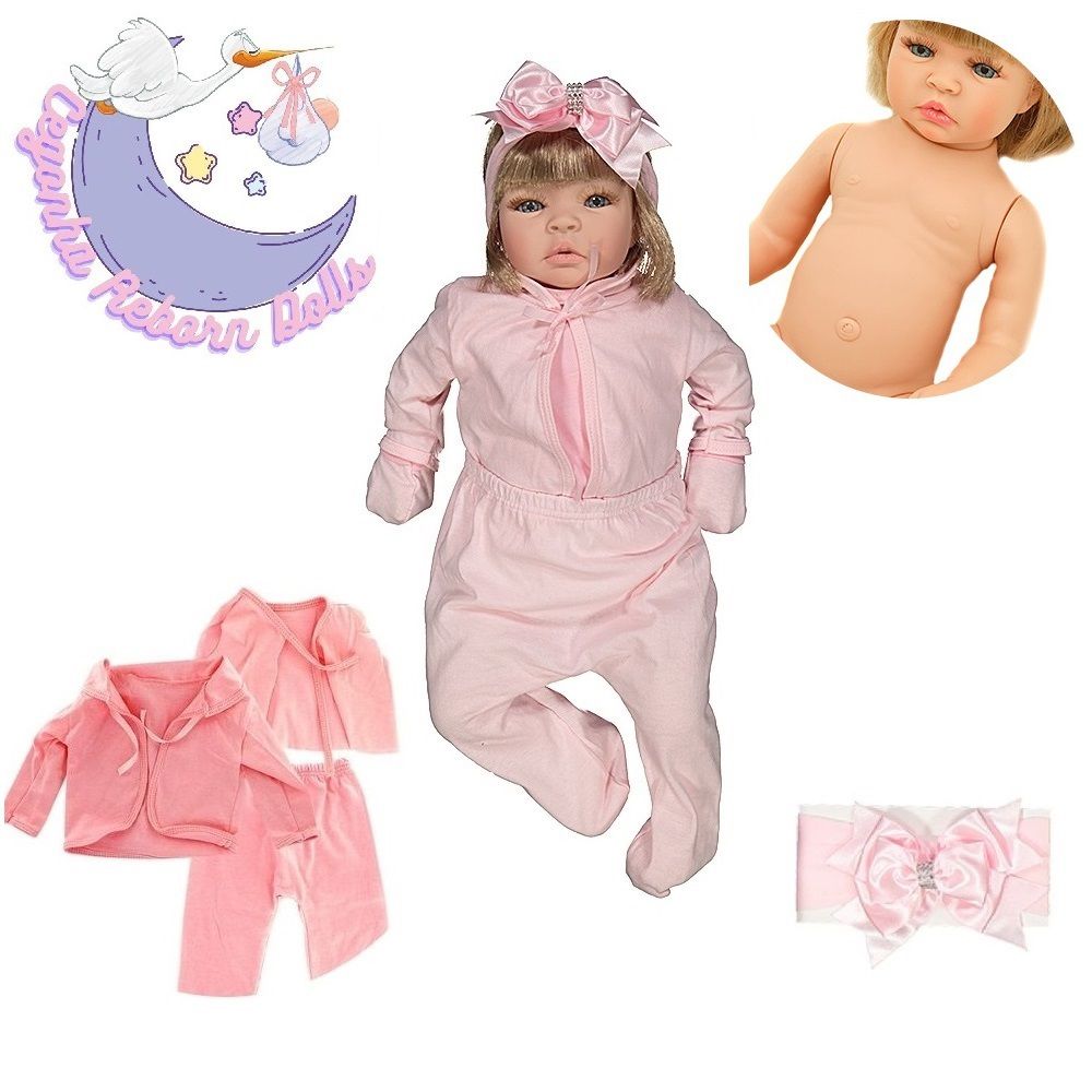 Bebê Reborn Boneca Loira Roupa Pagão Toda Vinil Silicone - Chic Outlet -  Economize com estilo!, roupas de boneca reborn - thirstymag.com