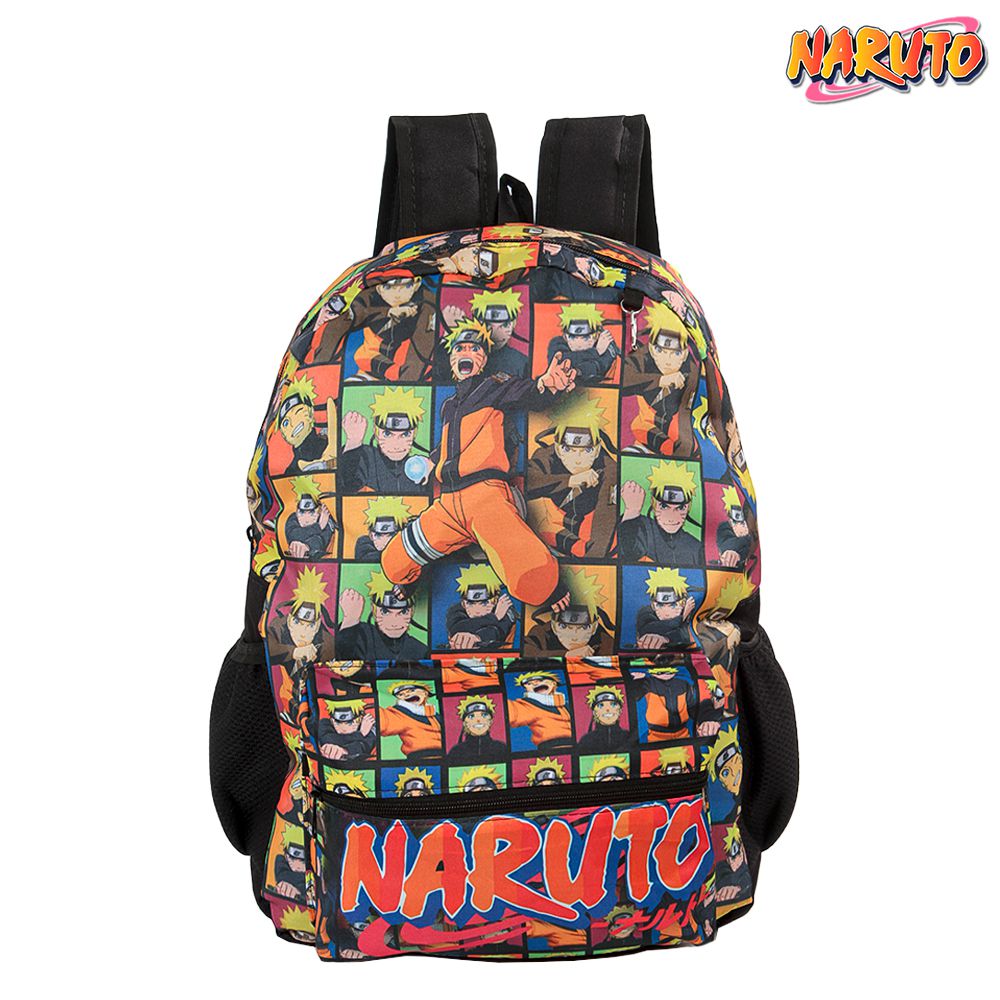 JH Nylon Hokage Uzumaki Naruto Cosplay Anime Desenho Animado Mochila  Escolar Com Zíper De Viagem Ombro - Escorrega o Preço