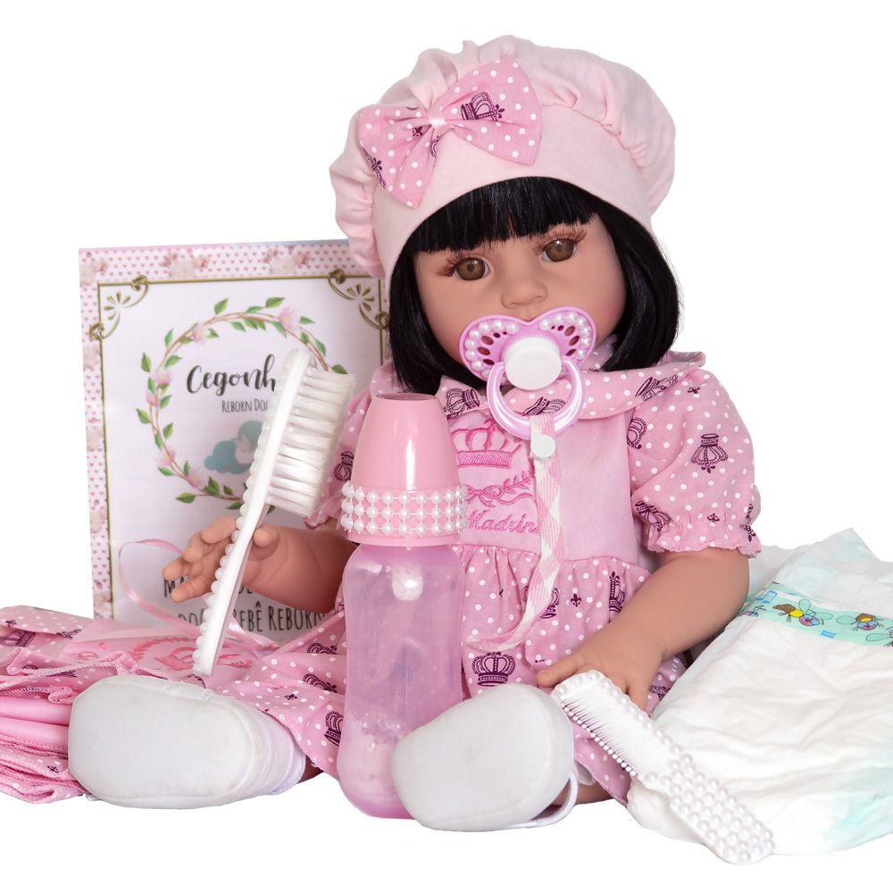 Boneca Baby Adora Princesa Infantil Roupa de Fada Madrinha - Chic Outlet -  Economize com estilo!