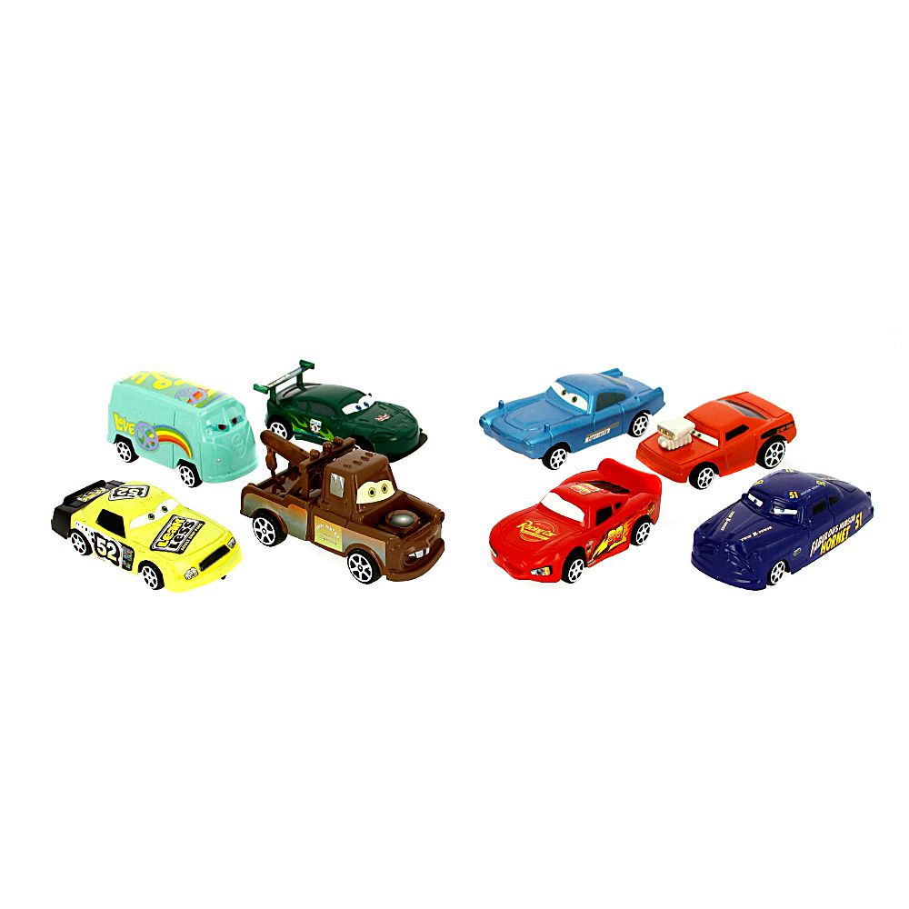 Kit 8 Carrinhos De Brinquedo Do Filme Carros - Chic Outlet - Economize com  estilo!