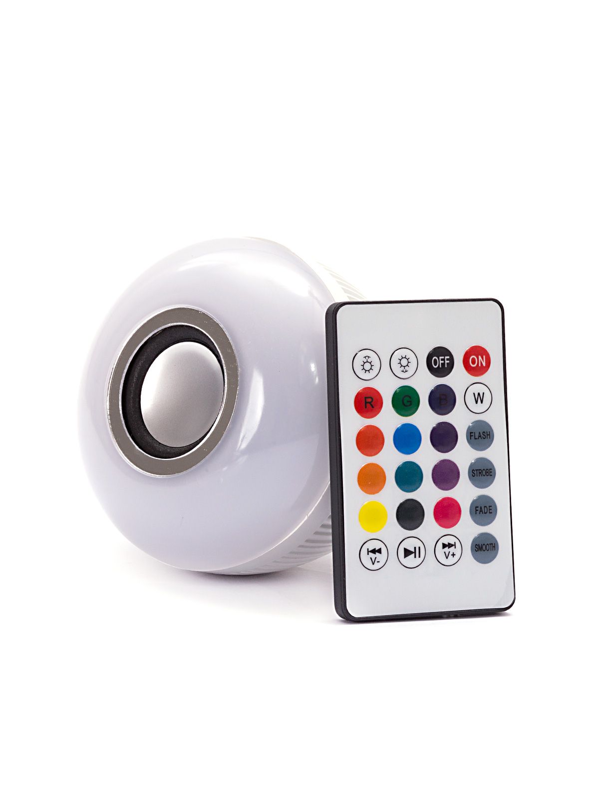Lâmpada Led - Caixa de Som Bluetooth + Controle - Chic Outlet - Economize  com estilo!