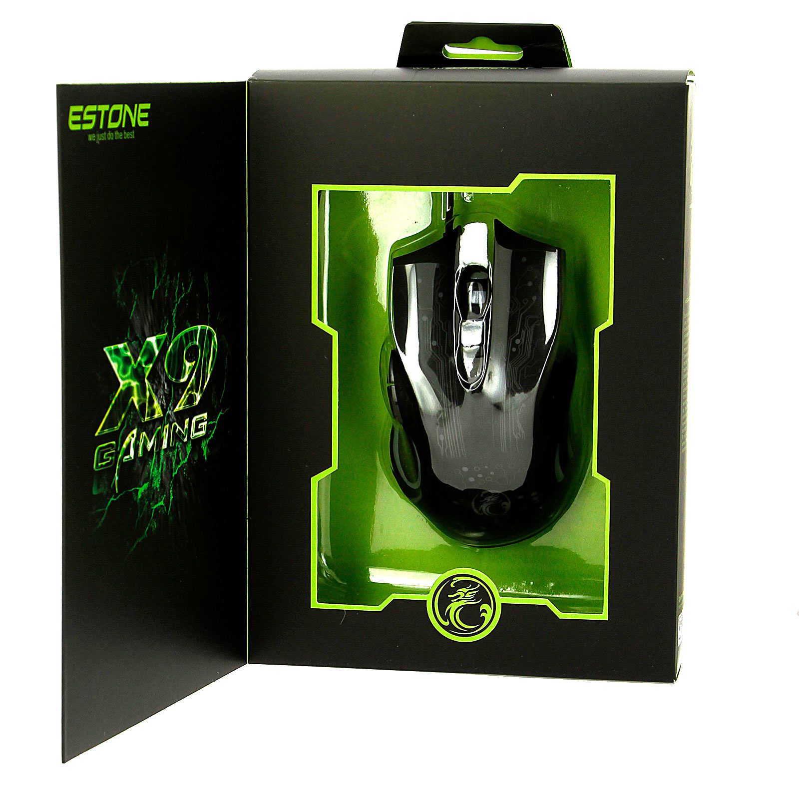 Mouse Gamer Gaming Estone X9 7 Cores - Chic Outlet - Economize com estilo!