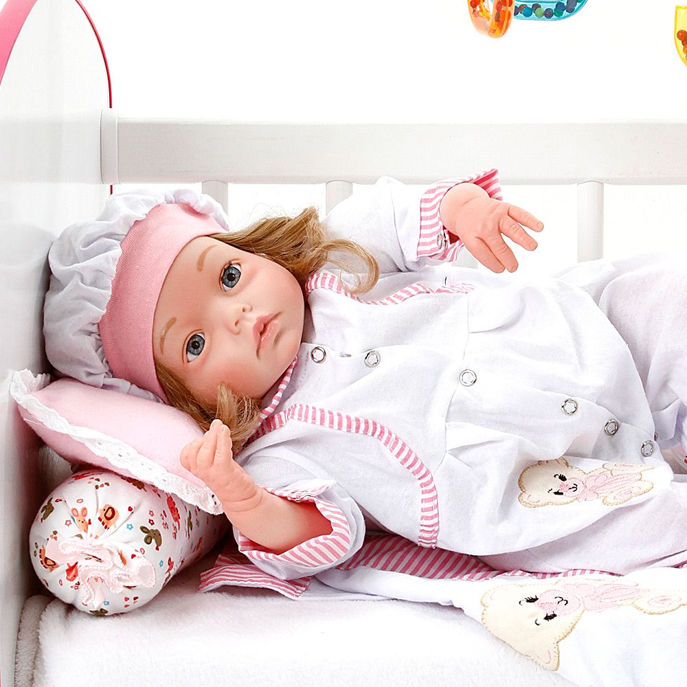 Boneca Bebê Reborn Baby Yasmin