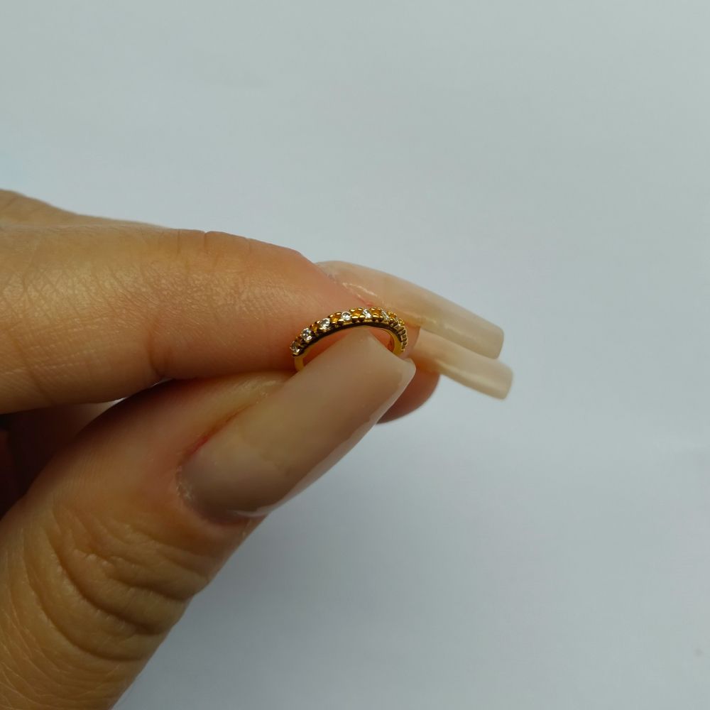 Piercing de nariz de flor em Ouro amarelo 18k - FerPier - Piercings FerPier  - Peças em Ouro 18k, Folheados a Ouro, Prata 950 e Aço cirúrgico - Comercio  Varejista de Artigos de Joalheria