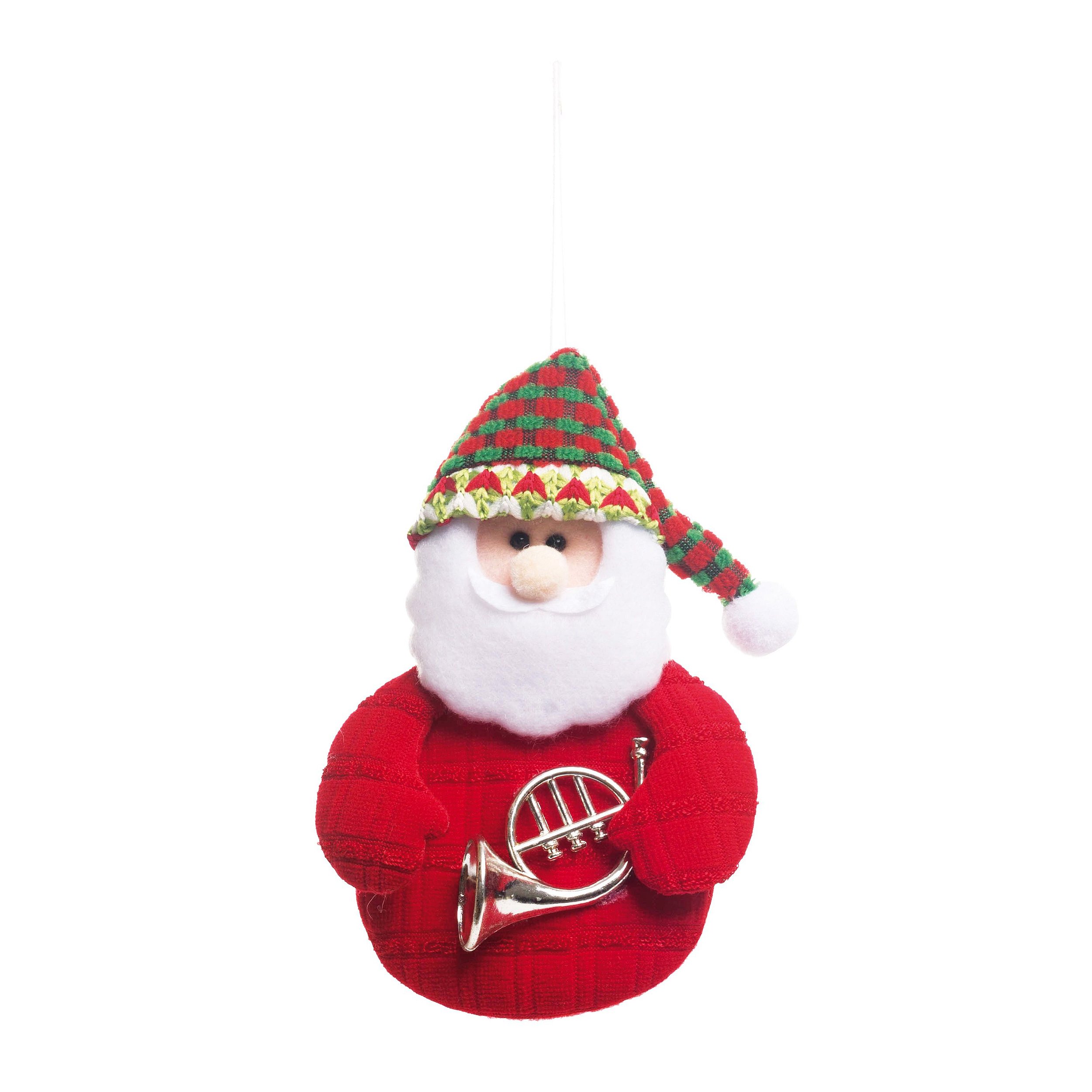 Enfeite Pendurar Papai Noel Vermelho Jogo com 4 Unidades - Ref 1923580  Cromus - CCS Decorações