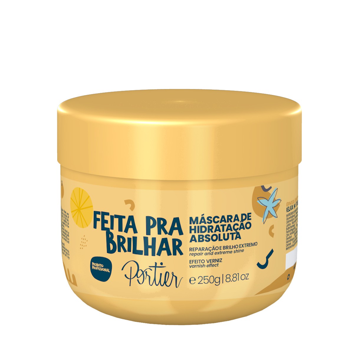 Portier Feita Para Brilhar - Máscara de Hidratação Absoluta 250g - Loja  oficial da Portier, a progressiva mais querida do Brasil!