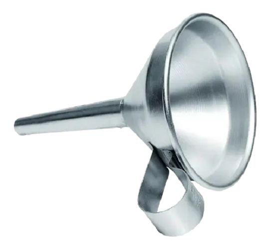 FUNIL DE AÇO USO GERAL LUBEFER COZINHA MECÂNICO LUB55B - Makfer