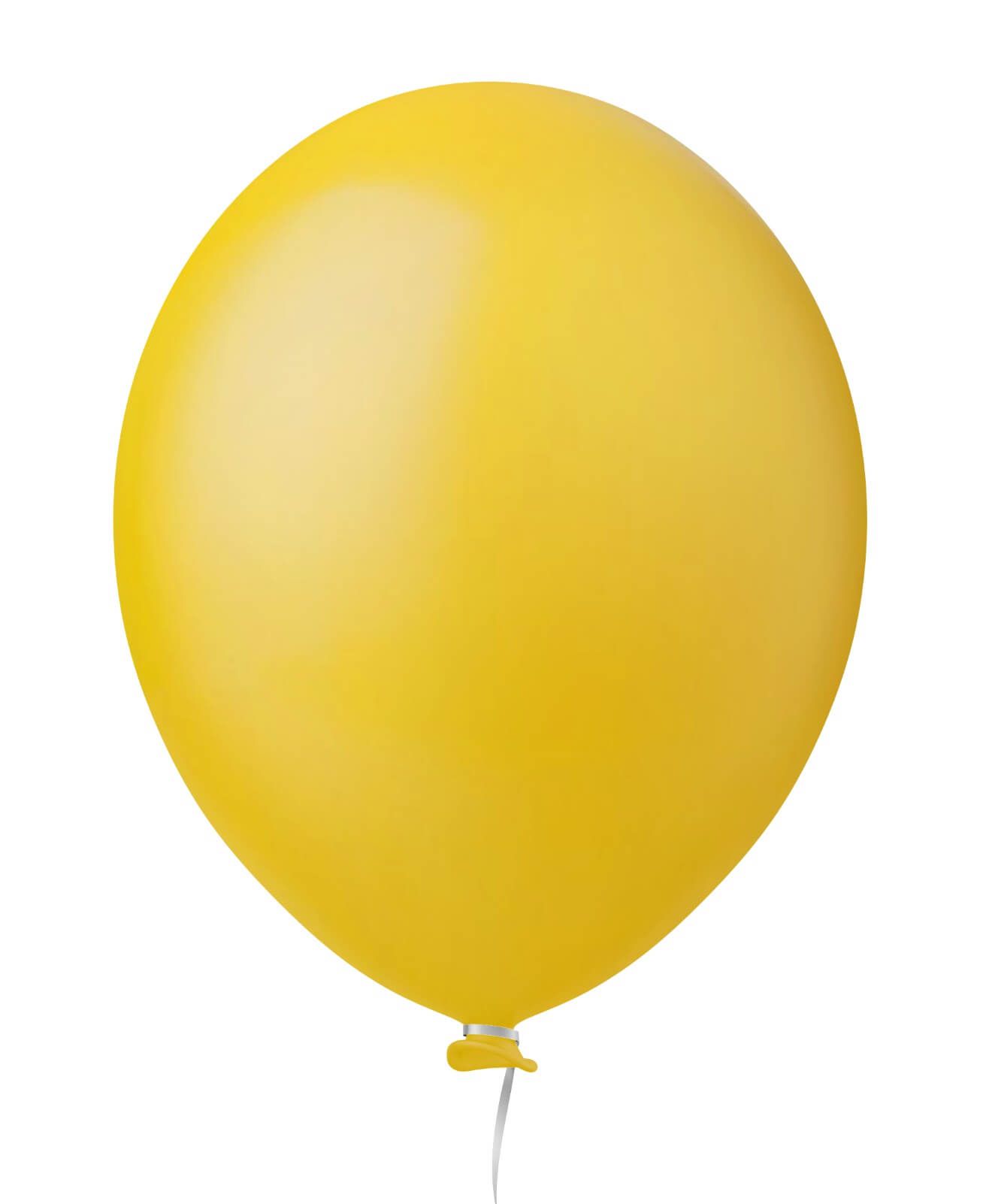 Balão Amarelo - Tamanho 8" c/50 - Happy Balões - Acessórios e Balões