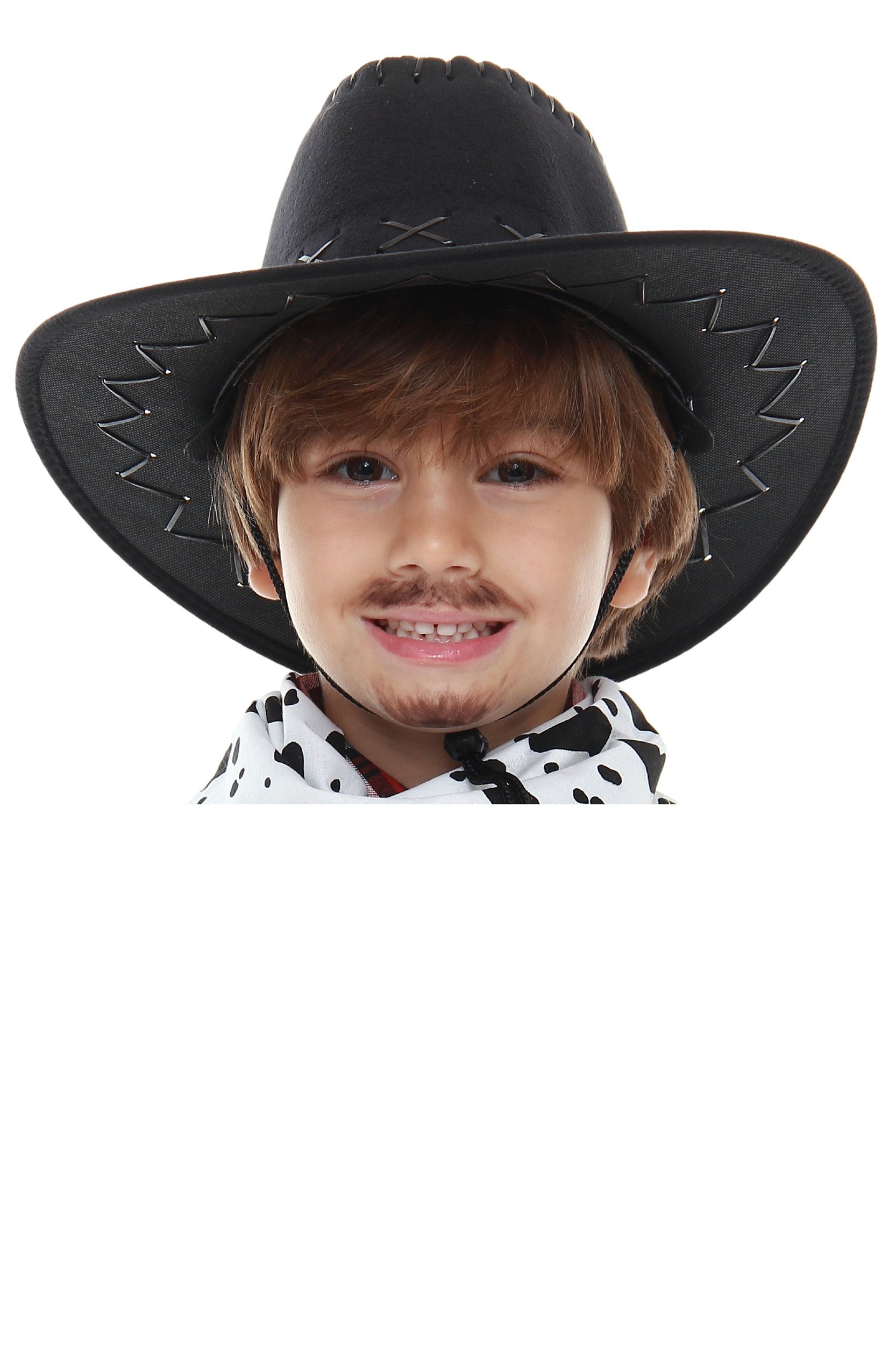 Chapéu Cowboy Infantil PRETO - COUNTRY - Quimera Kids