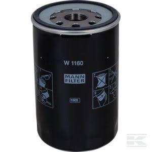 MANN-FILTER Filtro Olio W 1160 Per Veicoli Industriali E Bus | Alta Qualità Primo Equipaggiamento
