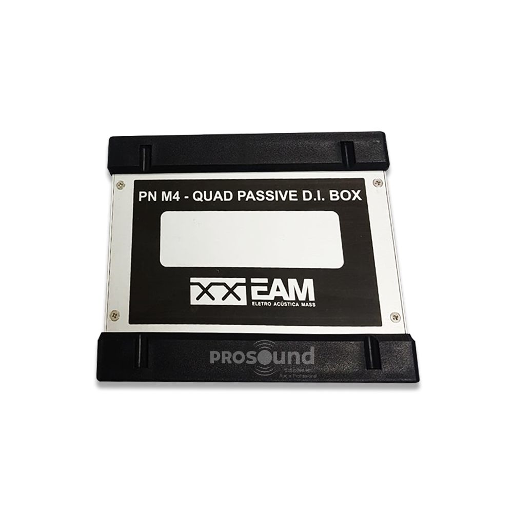 Direct Box EAM PN M4 Quádruplo Passivo - Prosound Soluções em Áudio Pr ...