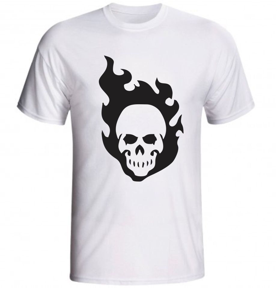 CAMISETA HALLOWEN Motoqueiro Fantasma