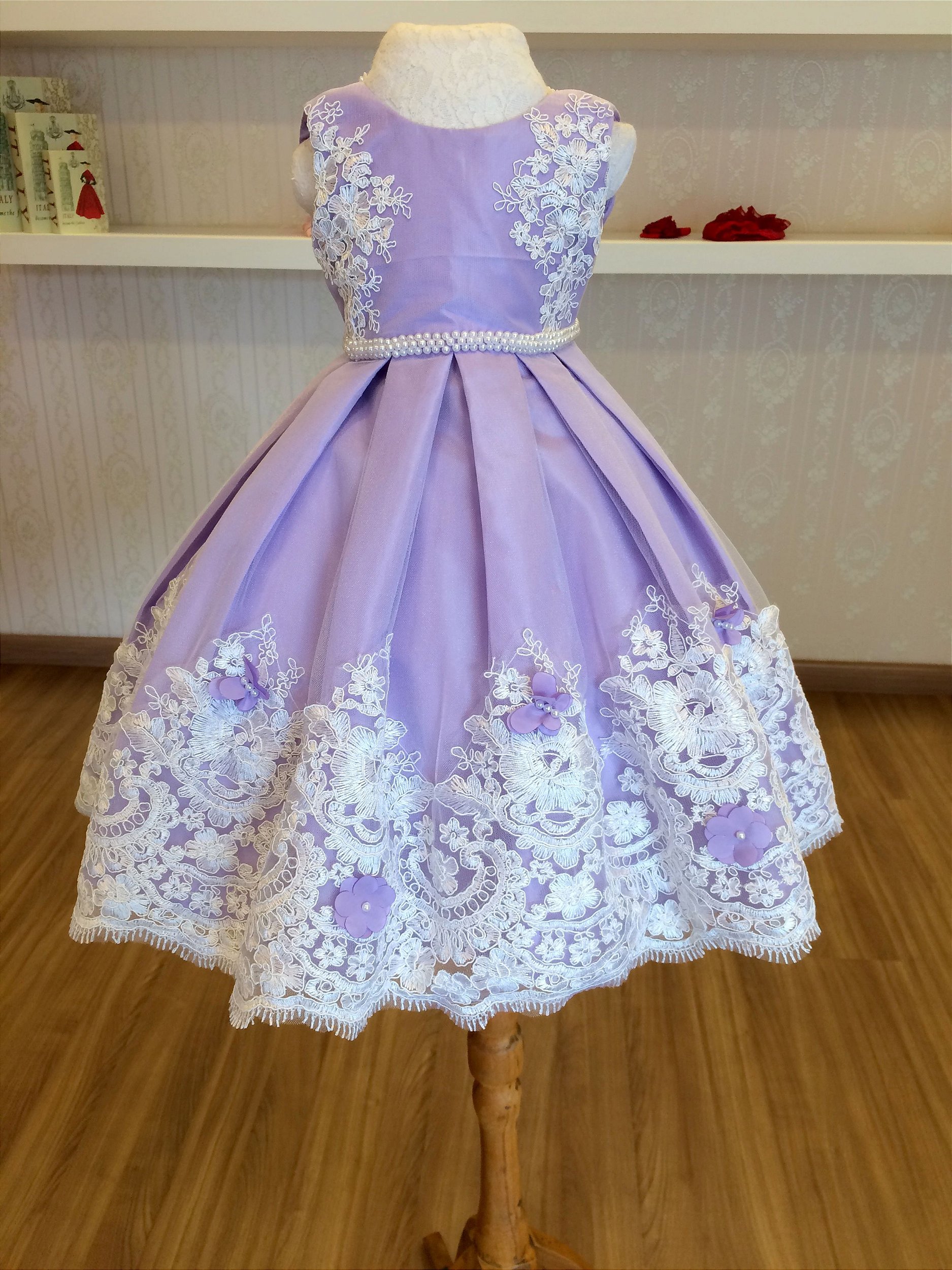 VESTIDO PRINCESINHA SOFIA INFANTIL