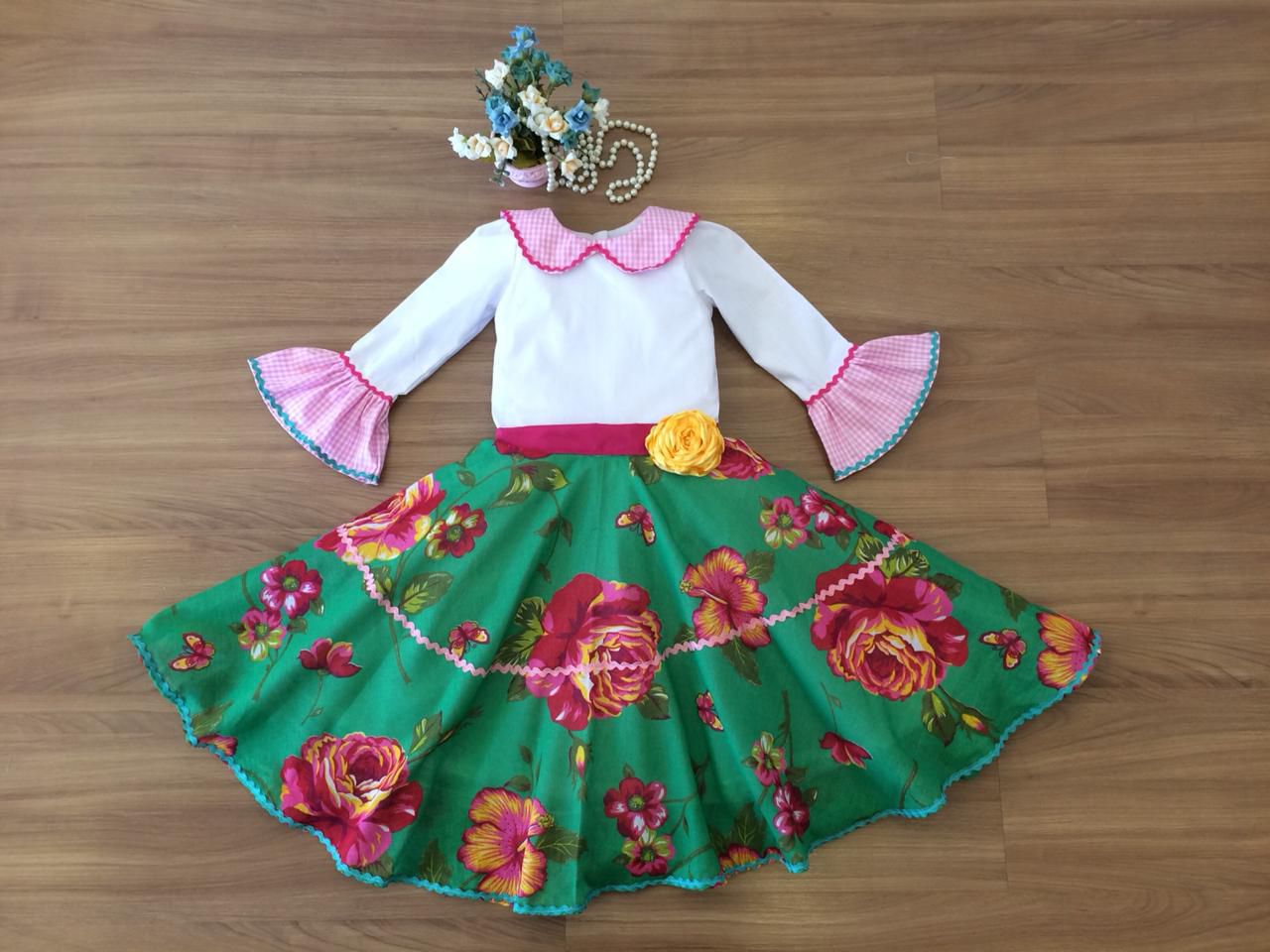 Vestido de Festa Boneca de Pano - Infantil - Liminha Doce - Vestidos de  Festa Infantis e Mãe e Filha