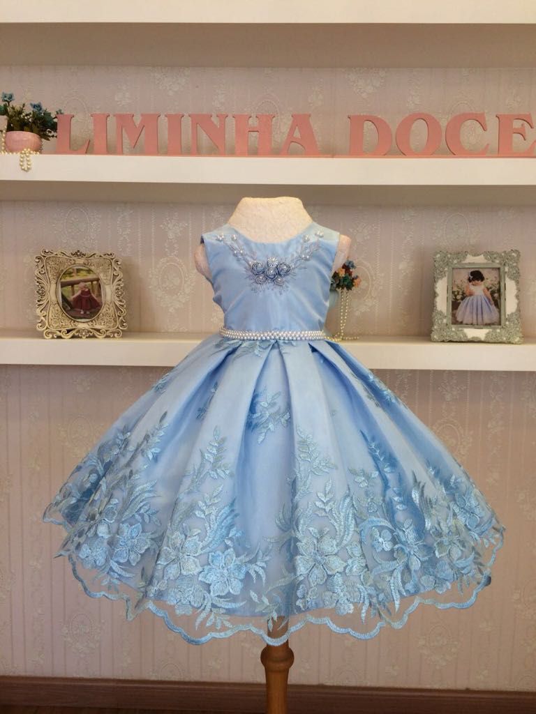 Vestido Princesa Barbie - Vestido de Temas Infantil - Liminha Doce -  Vestidos de Festa Infantis e Mãe e Filha