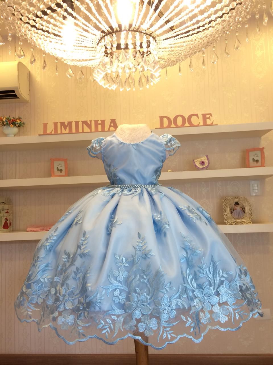 Vestido Cinderela Infantil