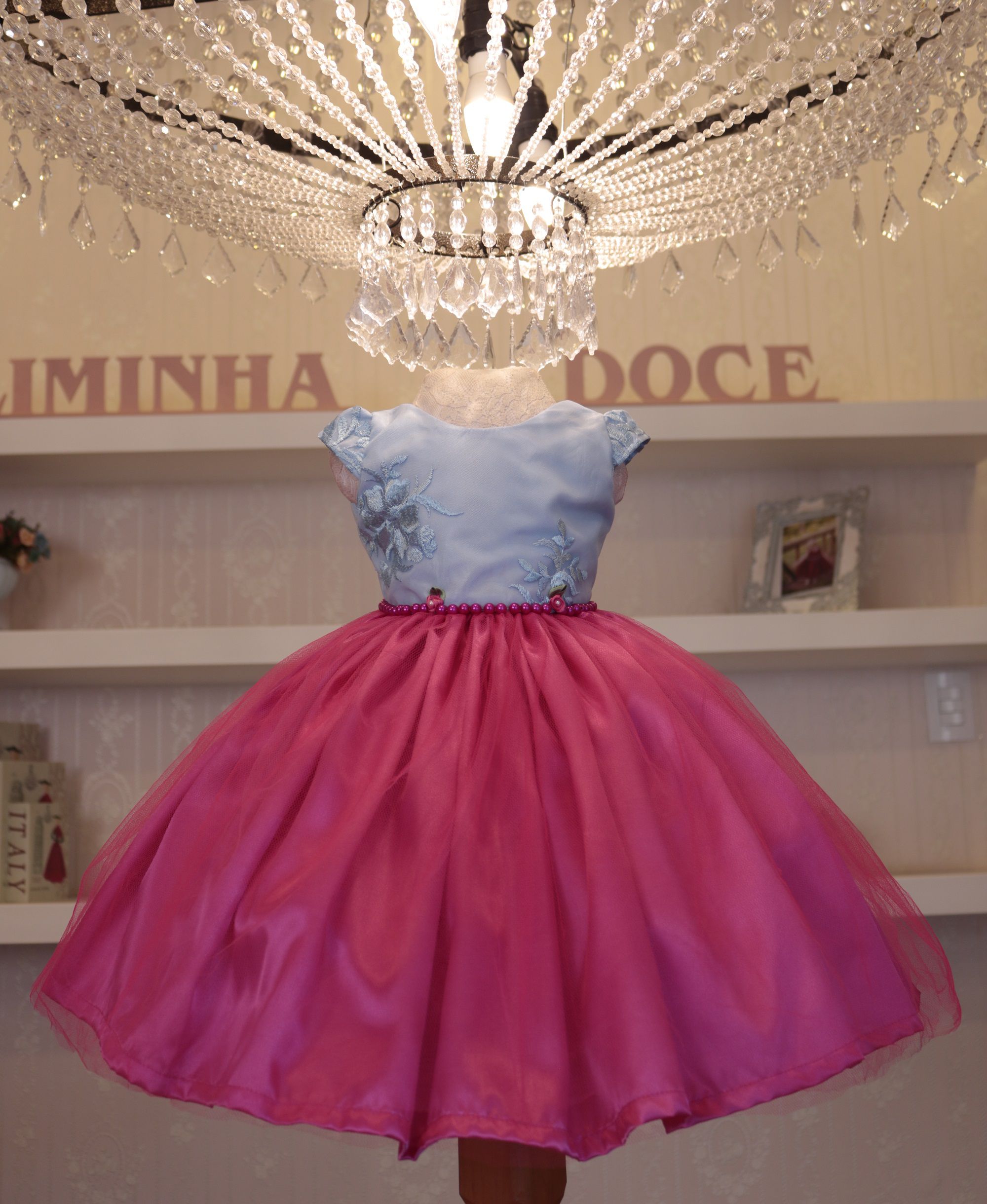 Vestido Princesa Barbie - Liminha Doce - Vestidos de Festa